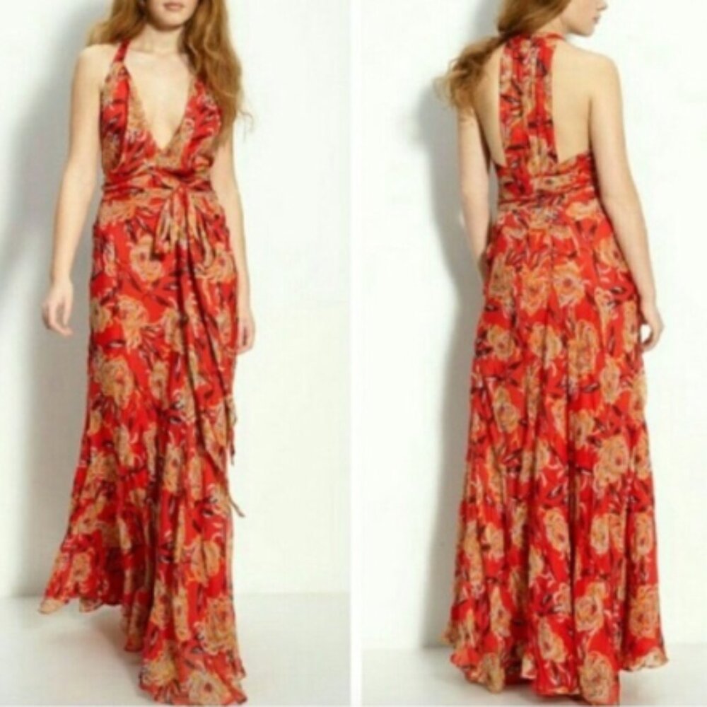 Winter Kate Ruffled Wrap Sundress - Picture 2 of 7